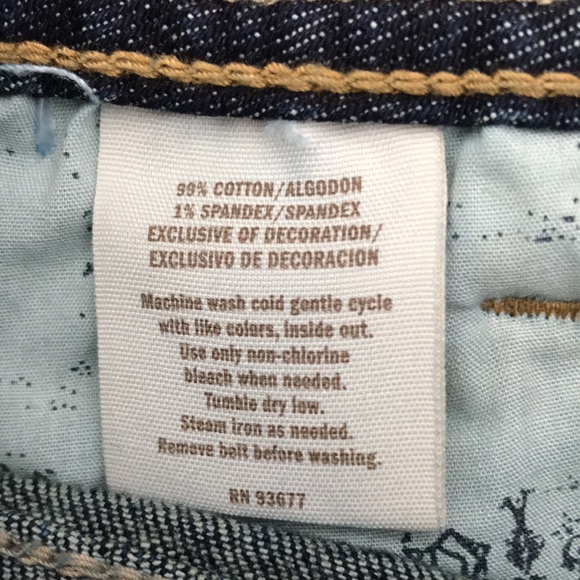 DECREE Stretch Denim Shorts - Picture 4 of 10